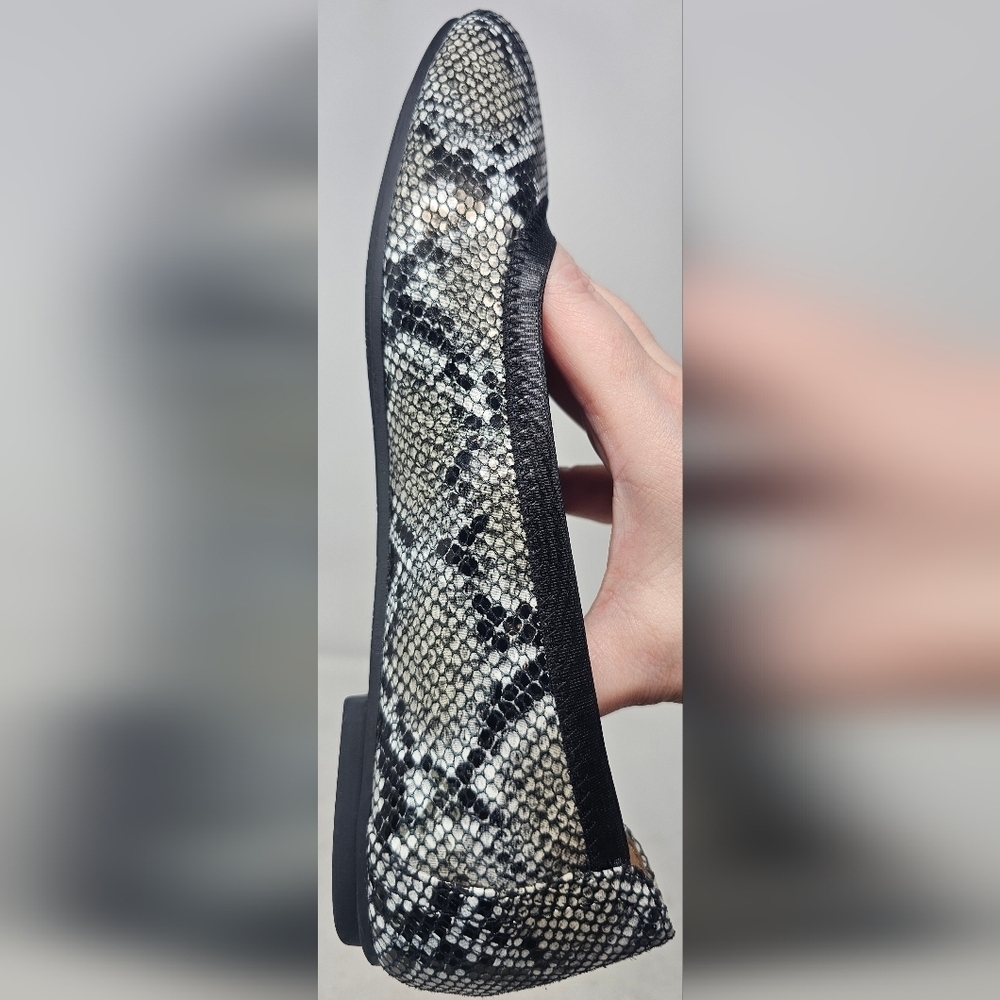 Vionic Women's Carrol Multicolor Snake Print Leather Slip On Ballet Flats Sz 8W - Picture 6 of 11